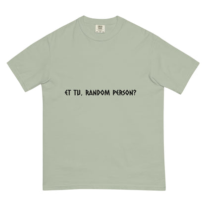 Unisex light garment-dyed heavyweight T-shirt from wayward.biz with a bay-front design, casual and comfortable fit.