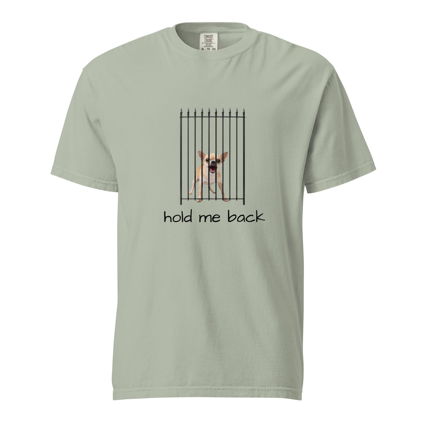 Unisex garment-dyed heavyweight T-shirt from Wayward.biz featuring a relaxed fit and a bay front design.