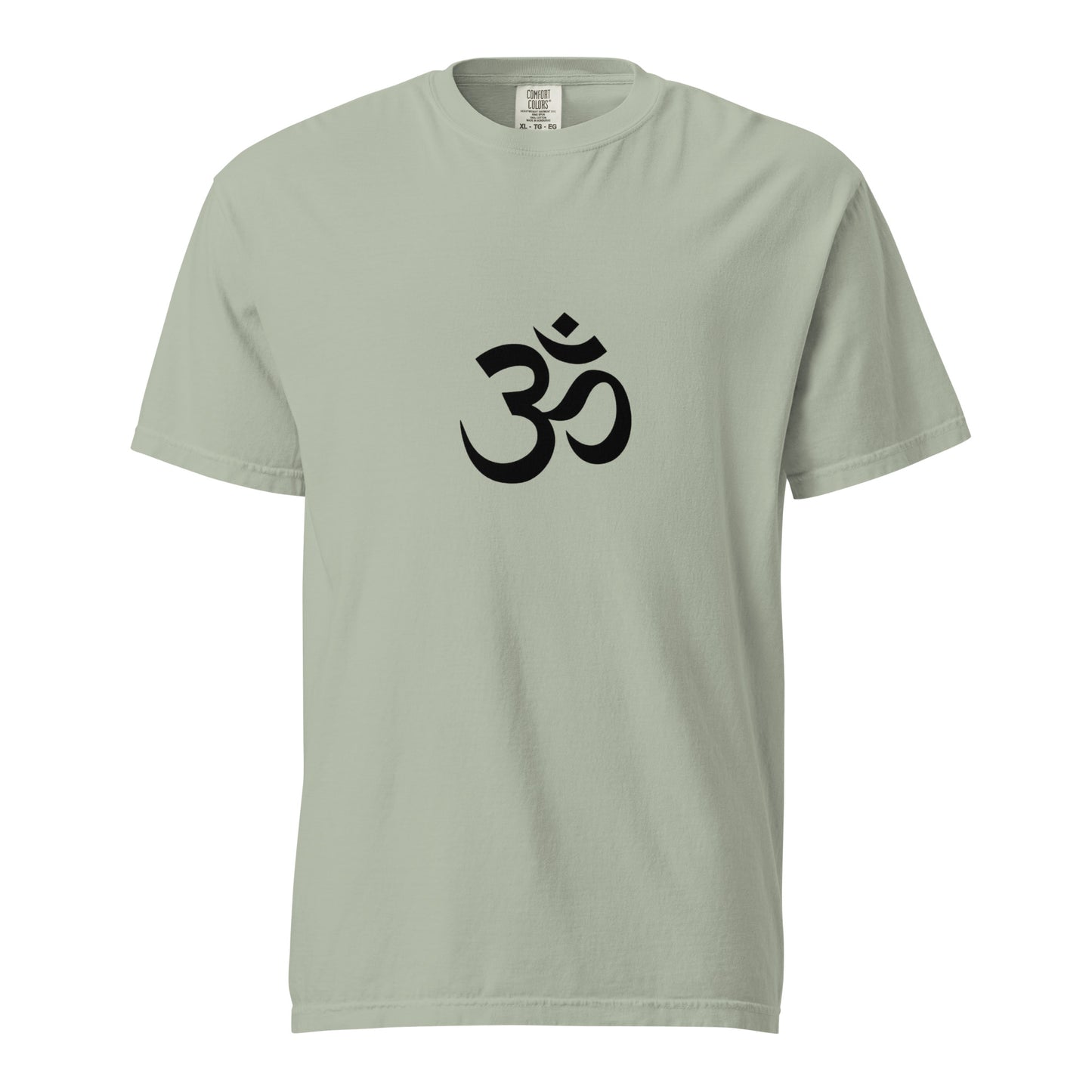 Unisex garment-dyed heavyweight T-shirt by Wayward.biz in a bay front color, displayed flat showing soft, durable fabric.