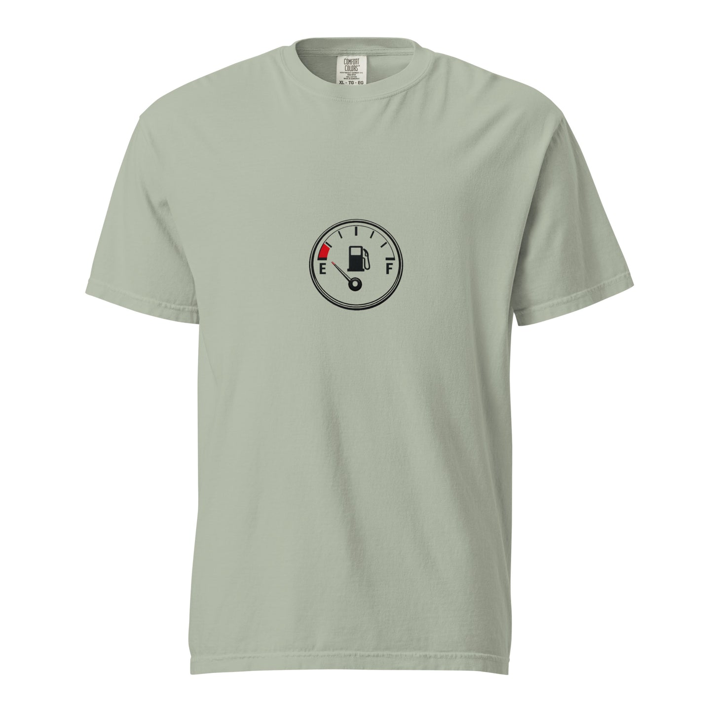 Unisex garment-dyed heavyweight T-shirt from Wayward.biz, featuring a relaxed fit and durable fabric in a stylish bay color.
