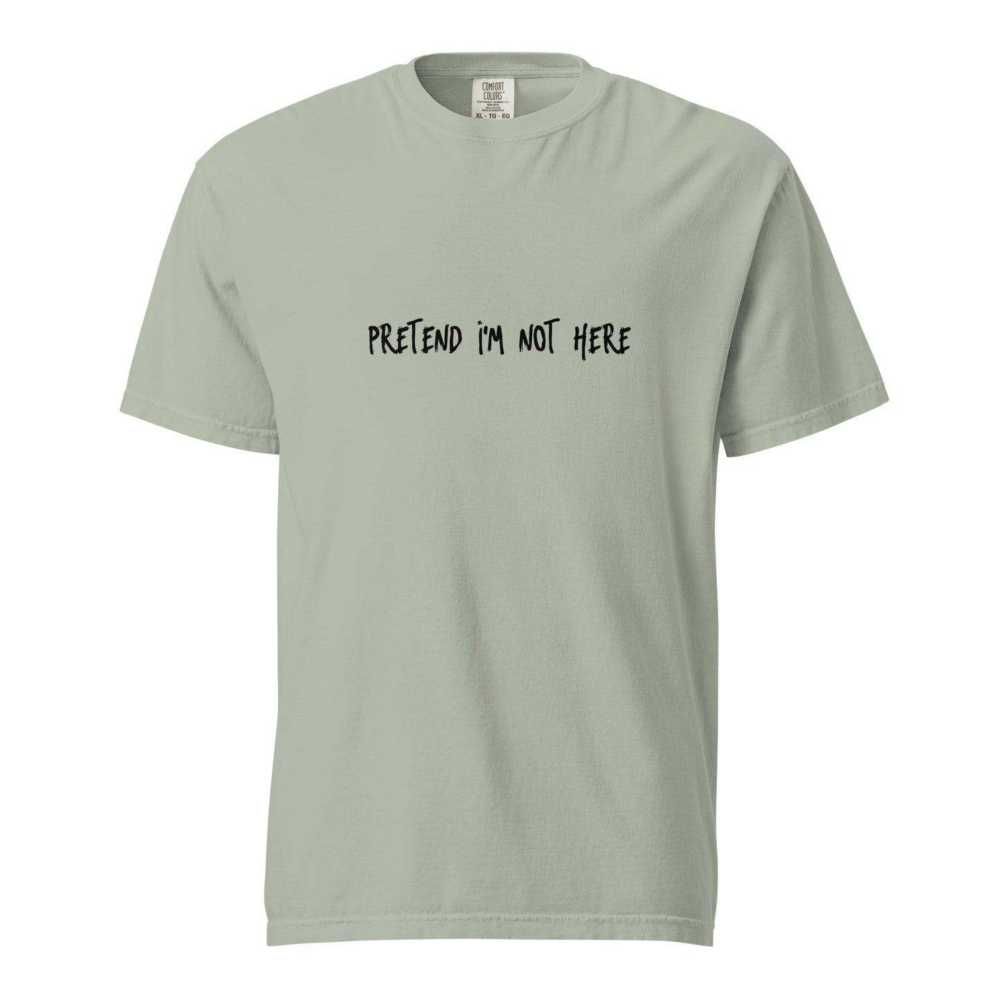 Unisex garment-dyed heavyweight T-shirt by wayward.biz featuring a Bay front design and casual fit.