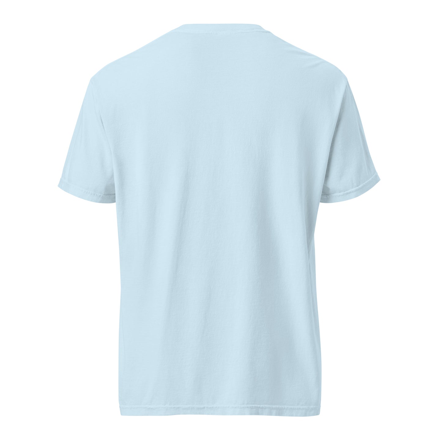 Unisex View-Master heavyweight garment-dyed T-shirt in chambray fabric, featuring a casual, comfortable fit and vintage-inspired style.