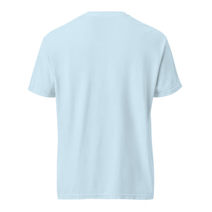 Unisex View-Master heavyweight garment-dyed T-shirt in chambray fabric, featuring a casual, comfortable fit and vintage-inspired style.