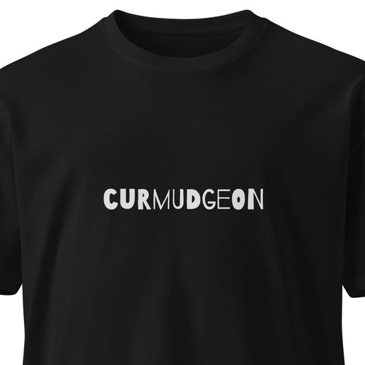 Unisex dark premium T-shirt from Wayward.biz with a plain front design, showcasing a comfortable fit and soft fabric.