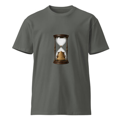 Unisex charcoal premium T-shirt by wayward.biz with a front design, casual fit, and soft fabric for everyday wear.