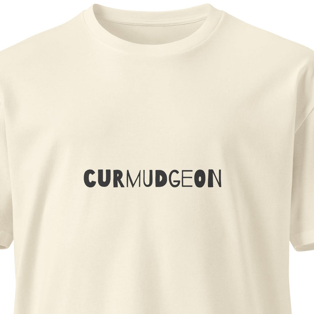 Unisex light premium T-shirt by Wayward.biz with natural color, front view showcasing soft fabric and classic fit.