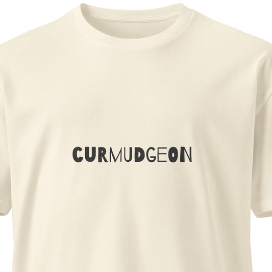 Unisex light premium T-shirt by Wayward.biz with natural color, front view showcasing soft fabric and classic fit.