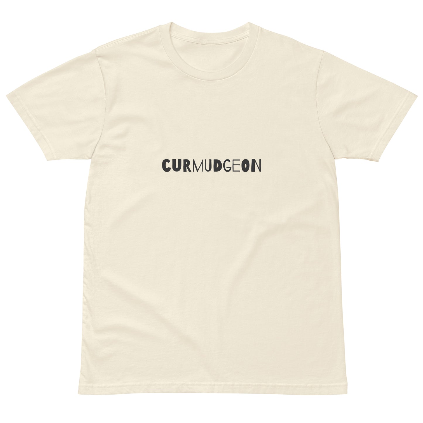 Unisex premium light T-shirt by wayward.biz with natural color and front design, made from soft, high-quality fabric.