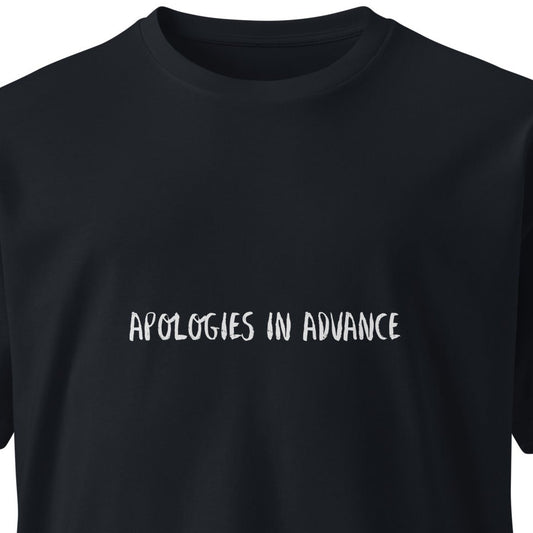 Unisex navy premium T-shirt from wayward.biz with a front design, made from soft, high-quality fabric for comfortable wear.