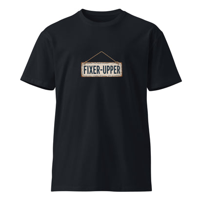 Navy unisex premium T-shirt by wayward.biz with a front design, soft fabric, and comfortable fit for casual wear.