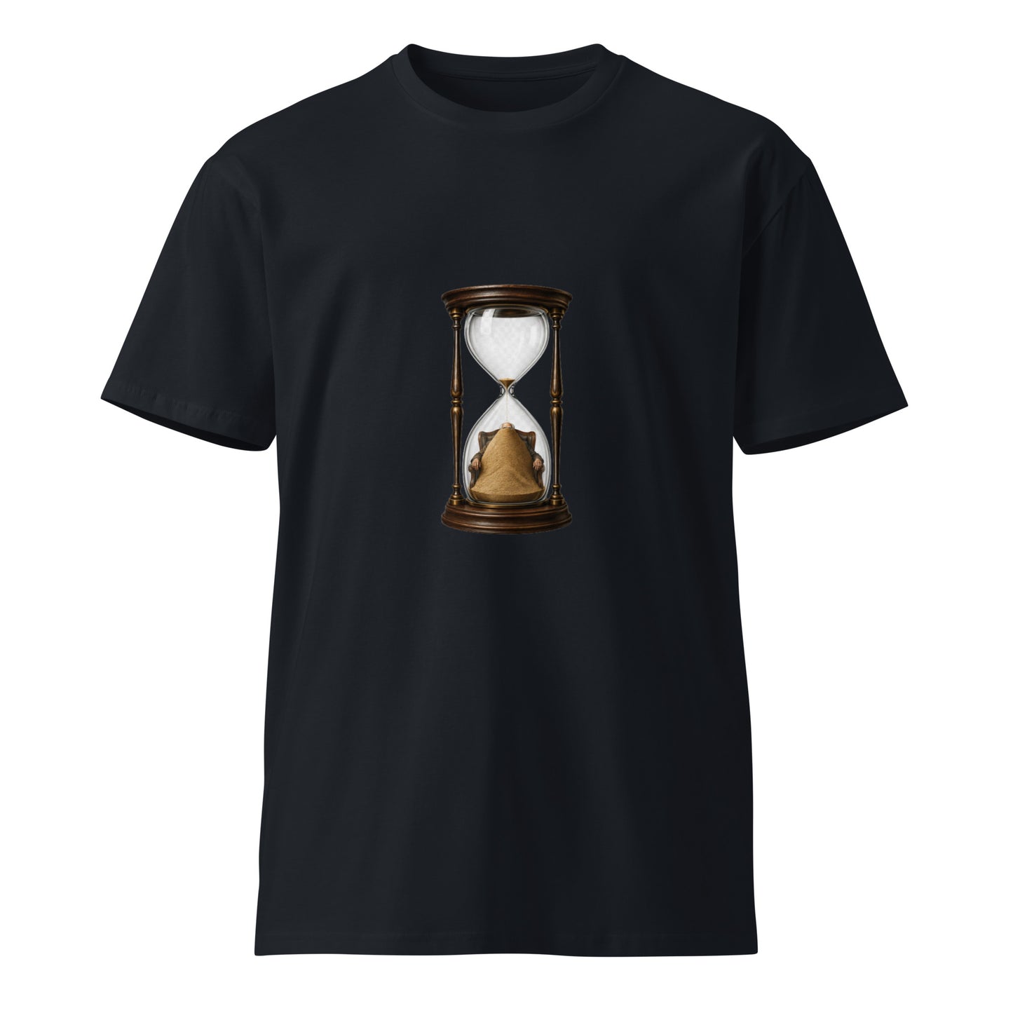 Navy unisex premium T-shirt from Wayward.biz with a front design, soft fabric, and modern fit for casual wear.